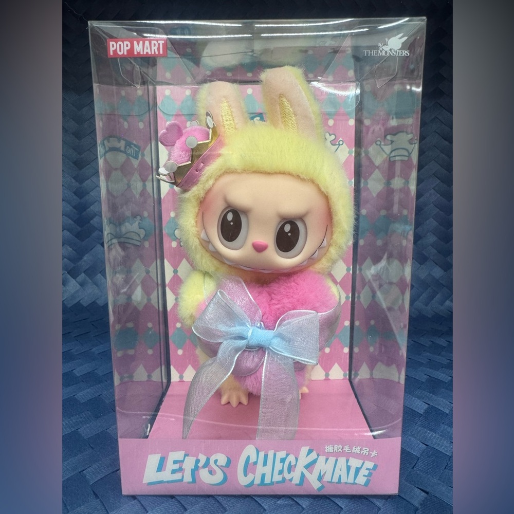 💯 Authentic POP MART Labubu Let’s Checkmate.